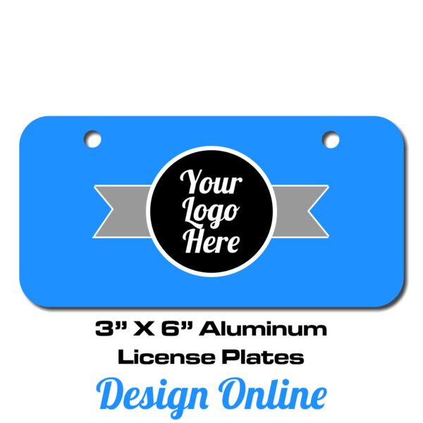3 X 6 Aluminum License Plate Thumbnail