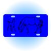 Copy of Personalized 3 X 6 Heavy Duty Acrylic / Plastic License Plate Thumbnail