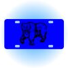 Copy of Personalized 3 X 6 Heavy Duty Acrylic / Plastic License Plate Thumbnail