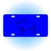 Copy of Personalized 3 X 6 Heavy Duty Acrylic / Plastic License Plate Thumbnail