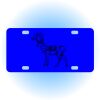 Copy of Personalized 3 X 6 Heavy Duty Acrylic / Plastic License Plate Thumbnail