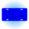Copy of Personalized 3 X 6 Heavy Duty Acrylic / Plastic License Plate Thumbnail