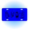 Copy of Personalized 3 X 6 Heavy Duty Acrylic / Plastic License Plate Thumbnail