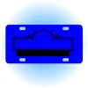 Copy of Personalized 3 X 6 Heavy Duty Acrylic / Plastic License Plate Thumbnail