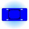 Copy of Personalized 3 X 6 Heavy Duty Acrylic / Plastic License Plate Thumbnail