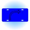 Copy of Personalized 3 X 6 Heavy Duty Acrylic / Plastic License Plate Thumbnail
