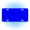 Copy of Personalized 3 X 6 Heavy Duty Acrylic / Plastic License Plate Thumbnail