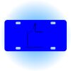 Copy of Personalized 3 X 6 Heavy Duty Acrylic / Plastic License Plate Thumbnail