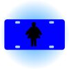 Copy of Personalized 3 X 6 Heavy Duty Acrylic / Plastic License Plate Thumbnail