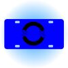 Copy of Personalized 3 X 6 Heavy Duty Acrylic / Plastic License Plate Thumbnail