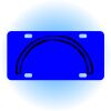 Copy of Personalized 3 X 6 Heavy Duty Acrylic / Plastic License Plate Thumbnail