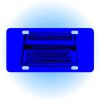 Copy of Personalized 3 X 6 Heavy Duty Acrylic / Plastic License Plate Thumbnail