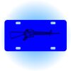 Copy of Personalized 3 X 6 Heavy Duty Acrylic / Plastic License Plate Thumbnail