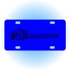 Copy of Personalized 3 X 6 Heavy Duty Acrylic / Plastic License Plate Thumbnail