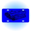 Copy of Personalized 3 X 6 Heavy Duty Acrylic / Plastic License Plate Thumbnail