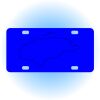 Copy of Personalized 3 X 6 Heavy Duty Acrylic / Plastic License Plate Thumbnail