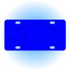 Copy of Personalized 3 X 6 Heavy Duty Acrylic / Plastic License Plate Thumbnail