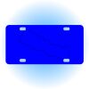 Copy of Personalized 3 X 6 Heavy Duty Acrylic / Plastic License Plate Thumbnail