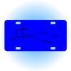 Copy of Personalized 3 X 6 Heavy Duty Acrylic / Plastic License Plate Thumbnail