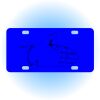 Copy of Personalized 3 X 6 Heavy Duty Acrylic / Plastic License Plate Thumbnail