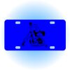 Copy of Personalized 3 X 6 Heavy Duty Acrylic / Plastic License Plate Thumbnail
