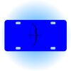 Copy of Personalized 3 X 6 Heavy Duty Acrylic / Plastic License Plate Thumbnail