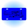 Copy of Personalized 3 X 6 Heavy Duty Acrylic / Plastic License Plate Thumbnail