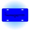 Copy of Personalized 3 X 6 Heavy Duty Acrylic / Plastic License Plate Thumbnail