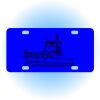 Copy of Personalized 3 X 6 Heavy Duty Acrylic / Plastic License Plate Thumbnail