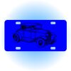 Copy of Personalized 3 X 6 Heavy Duty Acrylic / Plastic License Plate Thumbnail