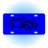 Copy of Personalized 3 X 6 Heavy Duty Acrylic / Plastic License Plate Thumbnail