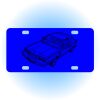 Copy of Personalized 3 X 6 Heavy Duty Acrylic / Plastic License Plate Thumbnail