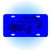 Copy of Personalized 3 X 6 Heavy Duty Acrylic / Plastic License Plate Thumbnail