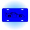 Copy of Personalized 3 X 6 Heavy Duty Acrylic / Plastic License Plate Thumbnail