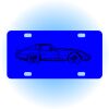 Copy of Personalized 3 X 6 Heavy Duty Acrylic / Plastic License Plate Thumbnail