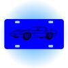 Copy of Personalized 3 X 6 Heavy Duty Acrylic / Plastic License Plate Thumbnail