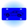 Copy of Personalized 3 X 6 Heavy Duty Acrylic / Plastic License Plate Thumbnail