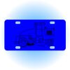 Copy of Personalized 3 X 6 Heavy Duty Acrylic / Plastic License Plate Thumbnail