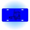 Copy of Personalized 3 X 6 Heavy Duty Acrylic / Plastic License Plate Thumbnail