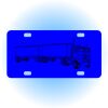Copy of Personalized 3 X 6 Heavy Duty Acrylic / Plastic License Plate Thumbnail