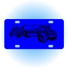 Copy of Personalized 3 X 6 Heavy Duty Acrylic / Plastic License Plate Thumbnail