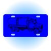 Copy of Personalized 3 X 6 Heavy Duty Acrylic / Plastic License Plate Thumbnail
