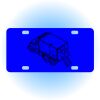 Copy of Personalized 3 X 6 Heavy Duty Acrylic / Plastic License Plate Thumbnail