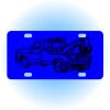 Copy of Personalized 3 X 6 Heavy Duty Acrylic / Plastic License Plate Thumbnail