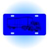Copy of Personalized 3 X 6 Heavy Duty Acrylic / Plastic License Plate Thumbnail