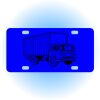 Copy of Personalized 3 X 6 Heavy Duty Acrylic / Plastic License Plate Thumbnail