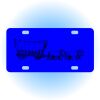 Copy of Personalized 3 X 6 Heavy Duty Acrylic / Plastic License Plate Thumbnail