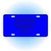 Copy of Personalized 3 X 6 Heavy Duty Acrylic / Plastic License Plate Thumbnail