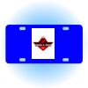 Copy of Personalized 3 X 6 Heavy Duty Acrylic / Plastic License Plate Thumbnail