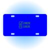 Copy of Personalized 3 X 6 Heavy Duty Acrylic / Plastic License Plate Thumbnail